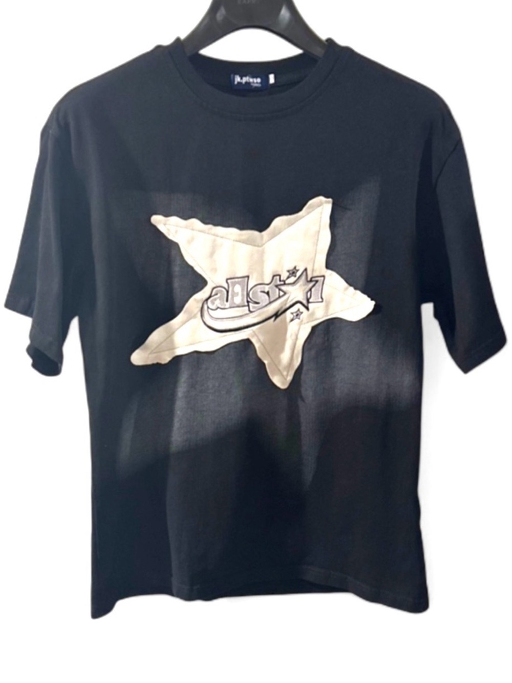 Y2K All Star One Patch Design Boxy T-shirt Size Men’s Small
